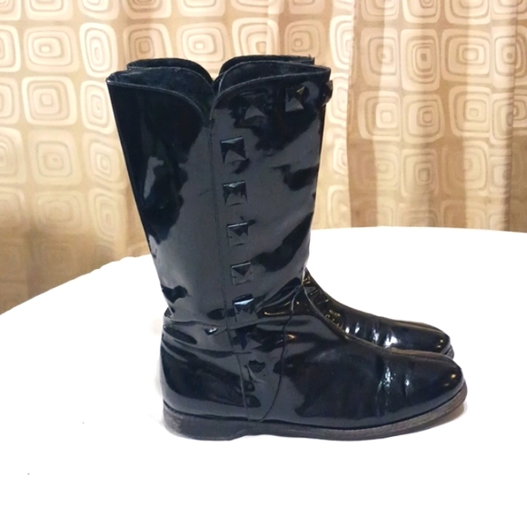 Jimmy Choo Patent Leather Boots - Picture 6 of 16